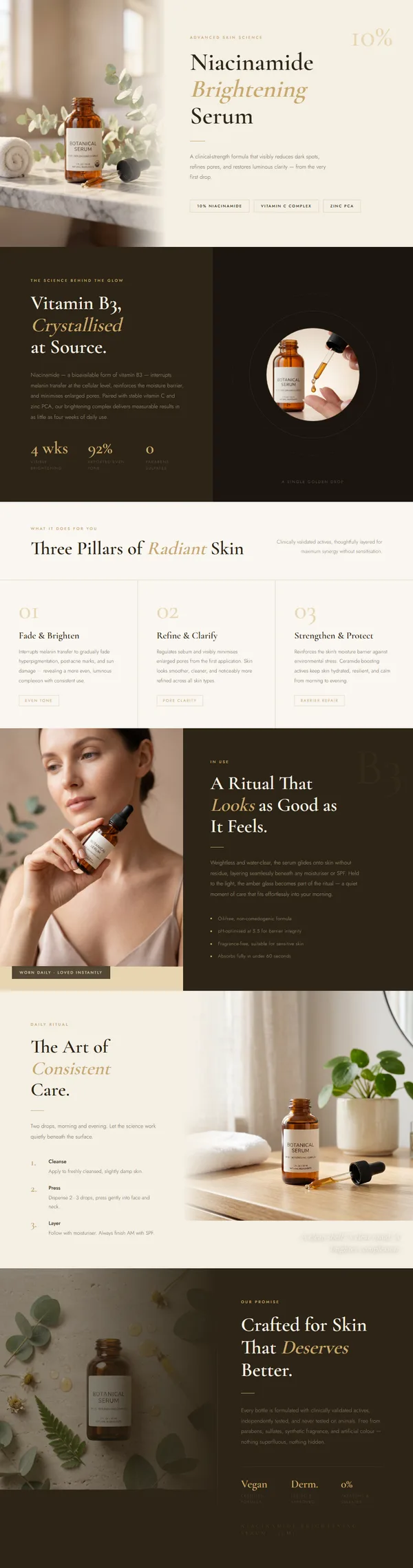 Skincare A+ Content sample